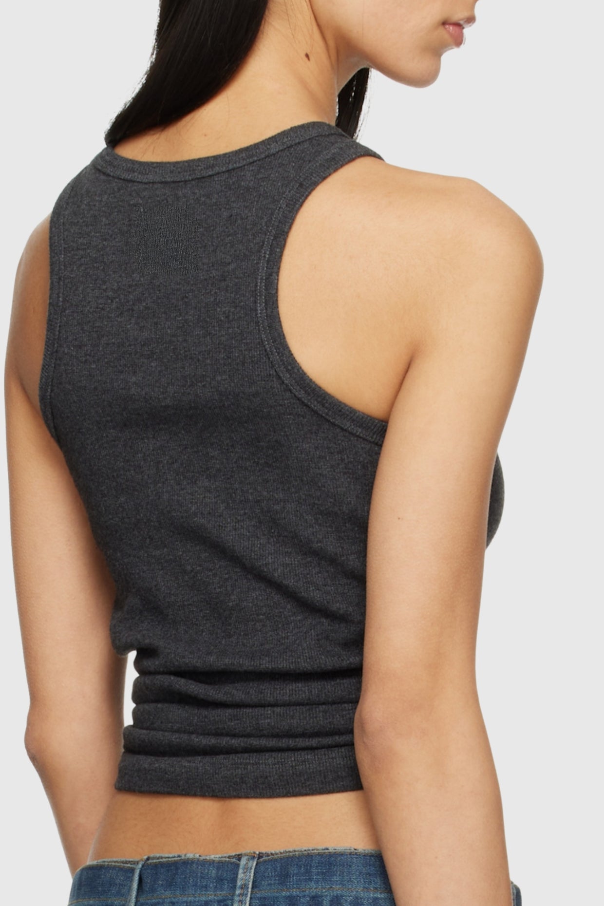 Flowering Girl Women Claudas Knot Tank Top - Grey