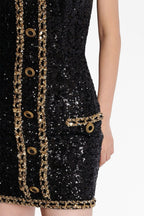 Flowering Girl Women Cleo Sequin Embellished Strapless Mini Dress