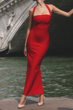 Rosee Sleeveless Bandage Midi Dress