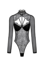 Hatsie Lace Long Sleeve Jumpsuit