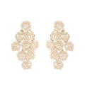 Ariane Geometric Crystal Earrings