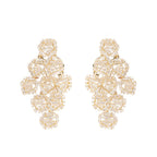 Ariane Geometric Crystal Earrings