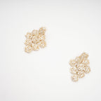Ariane Geometric Crystal Earrings