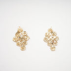 Ariane Geometric Crystal Earrings