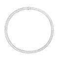 Albane Silver Tone Crystal-Embellished Necklace