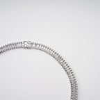 Albane Silver Tone Crystal-Embellished Necklace