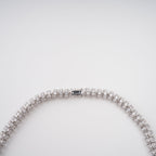 Sandrine Silver-Tone Crystal-Embellished Necklace