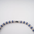 Sandrine Blue Crystal-Embellished Necklace