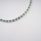 Florence Green Crystal-Embellished Necklace
