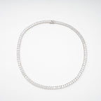 Florence Silver Tone Crystal Embellished Necklace