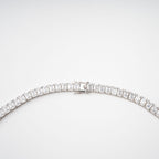 Florence Silver Tone Crystal Embellished Necklace