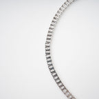 Florence Silver Tone Crystal Embellished Necklace