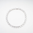 Mathilde Silver Tone Crystal Embellished Necklace