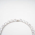 Mathilde Silver Tone Crystal Embellished Necklace