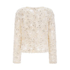 Flowering Girl Women Marianne Floral-Appliqué Embellished Jacket