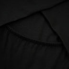 Flowering Girl Women Odette black ruched stretch-jersey top