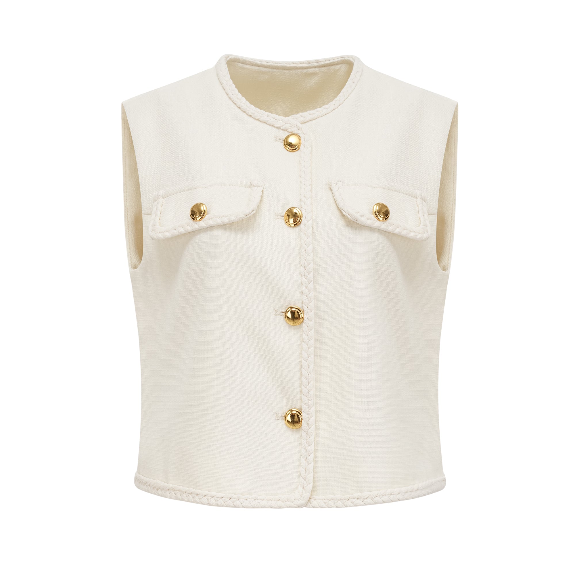 Flowering Girl Women Raphaëlle Knitted Vest & Shorts Matching Set
