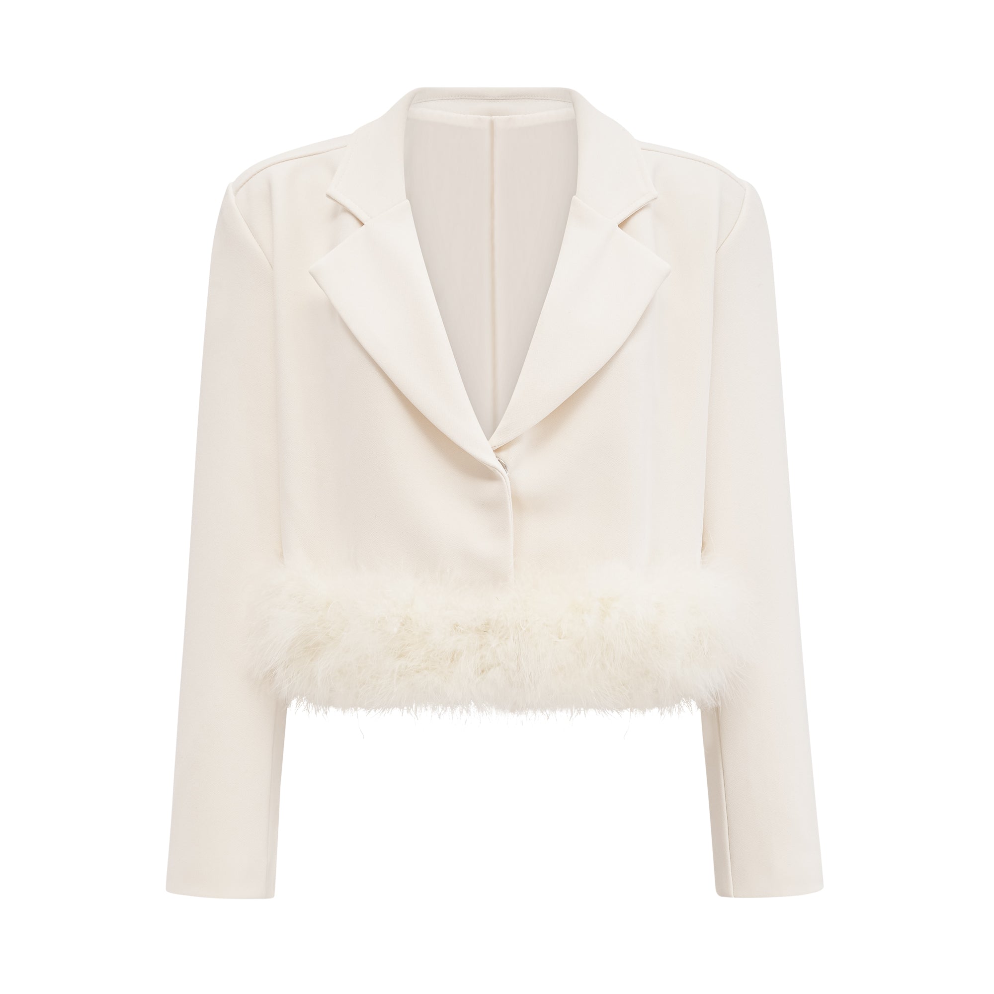 Flowering Girl Women Valérie Feather-Hem Blazer & Skirt Matching Set