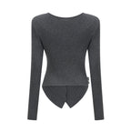 Flowering Girl Women Anastasie Grey Sequined Butterfly-Motif Cardigan