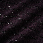 Flowering Girl Women Brigitte Purple Sequined Tweed Jacket & Skirt Matching Set