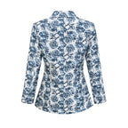 Flowering Girl Women Morgane floral-print jacket & trousers matching set