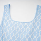 Flowering Girl Women Hélène Patterned-Jacquard Sleeveless Mini Dress