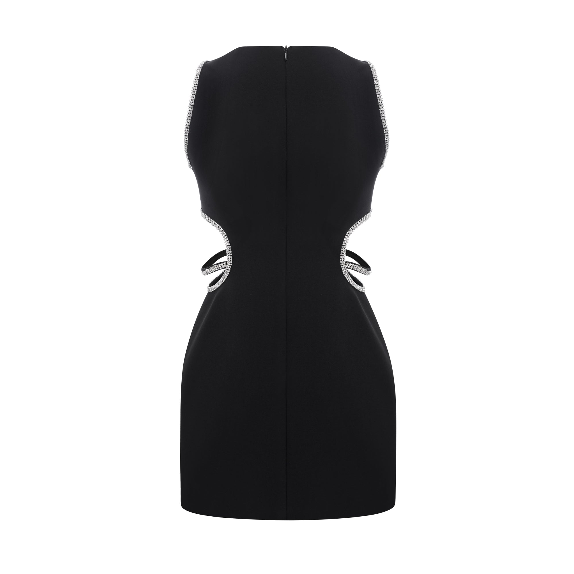 Flowering Girl Women Lila crystal embellished cut-out mini dress