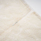 Eulalie Cream White Lace Blouse & Skirt Set