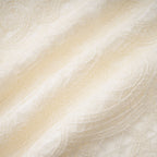 Eulalie Cream White Lace Blouse & Skirt Set