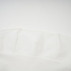 Nathalie White Tulle-Panelling Maxi Dress