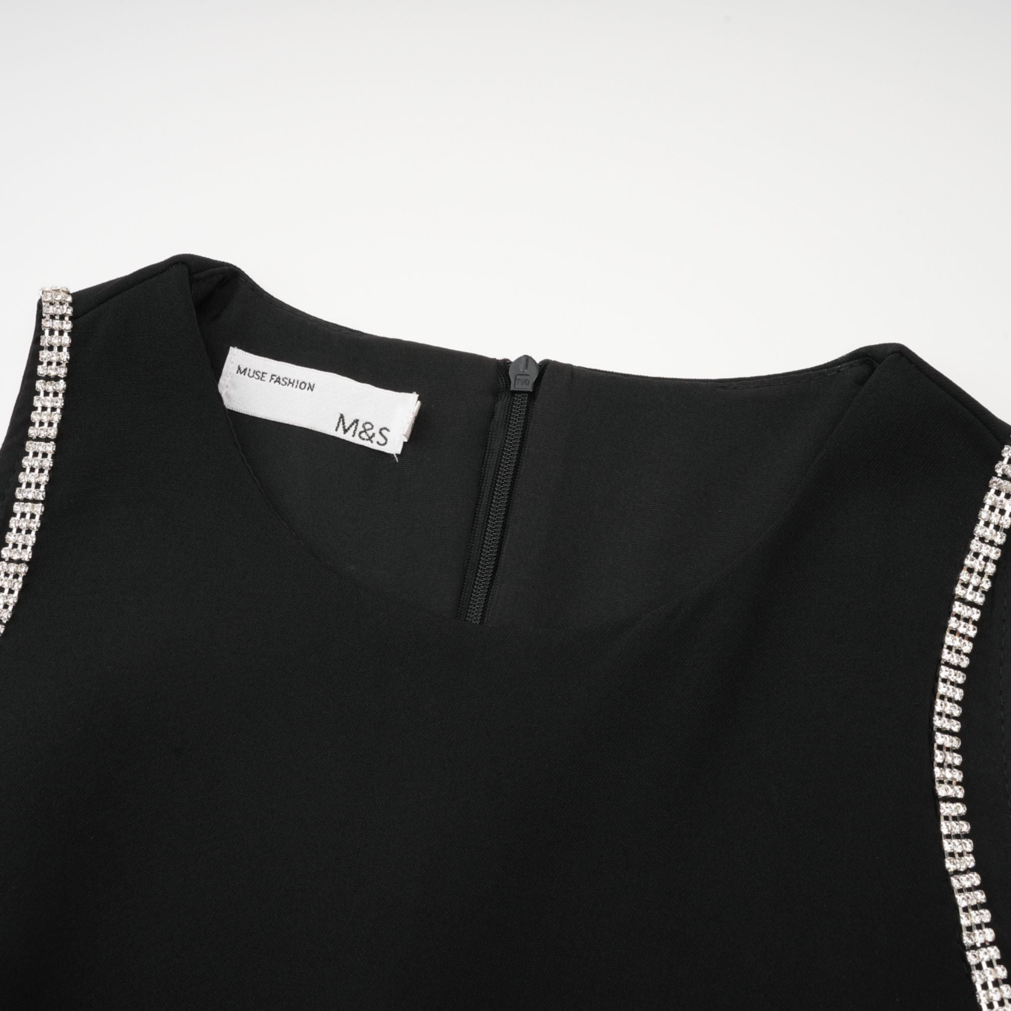 Flowering Girl Women Lila crystal embellished cut-out mini dress