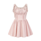 Flowering Girl Women Axelle pleated crystal embellished mini dress