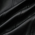 Flowering Girl Women Daphné eyelet-embellished leather jacket & skirt matching set