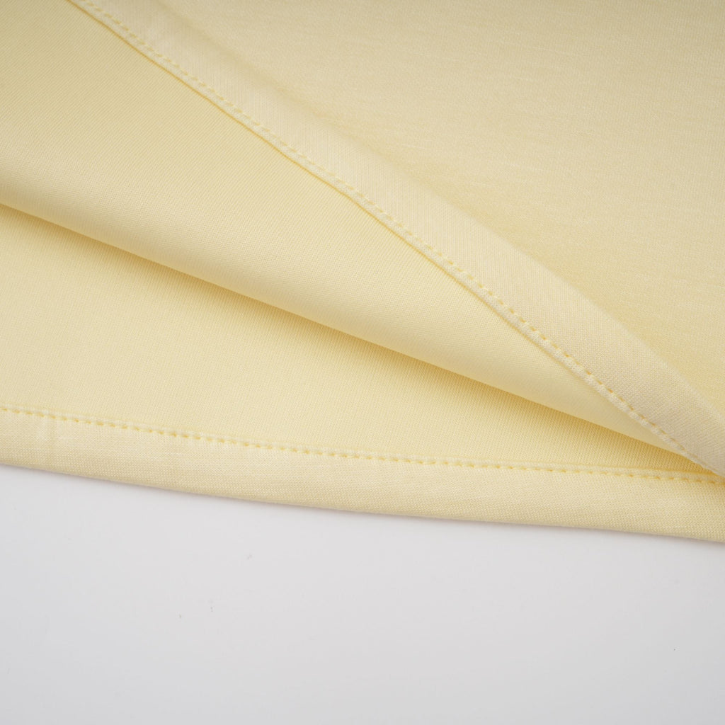 Flowering Girl Women murray Yellow Pearl Trim Shawl Detail Maxi Dress
