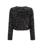 Flowering Girl Women Nerissa tie-front sequinned jacket