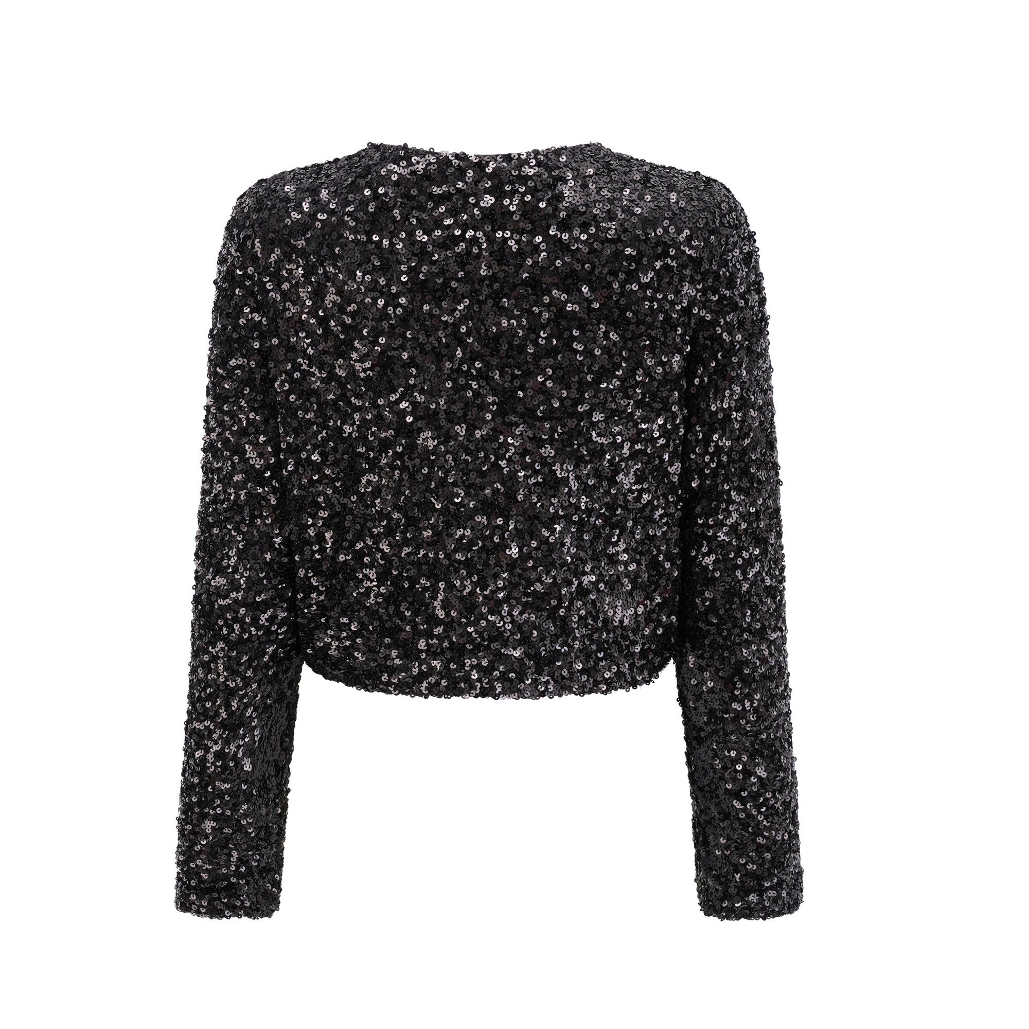 Flowering Girl Women Nerissa tie-front sequinned jacket