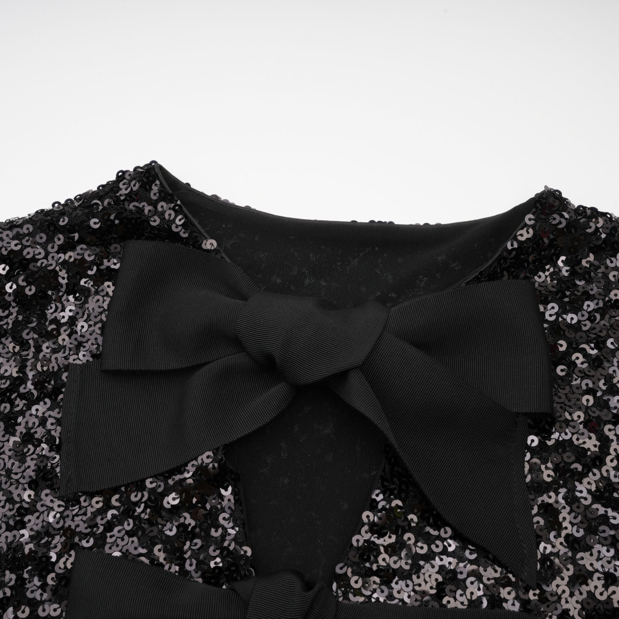 Flowering Girl Women Nerissa tie-front sequinned jacket
