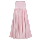 Flowering Girl Women Cape Bow Pearl Corset Pleated Maxi Dress