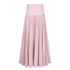 Flowering Girl Women Cape Bow Pearl Corset Pleated Maxi Dress