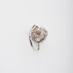 Hortense Sterling Silver Pearl Adjustable Ring