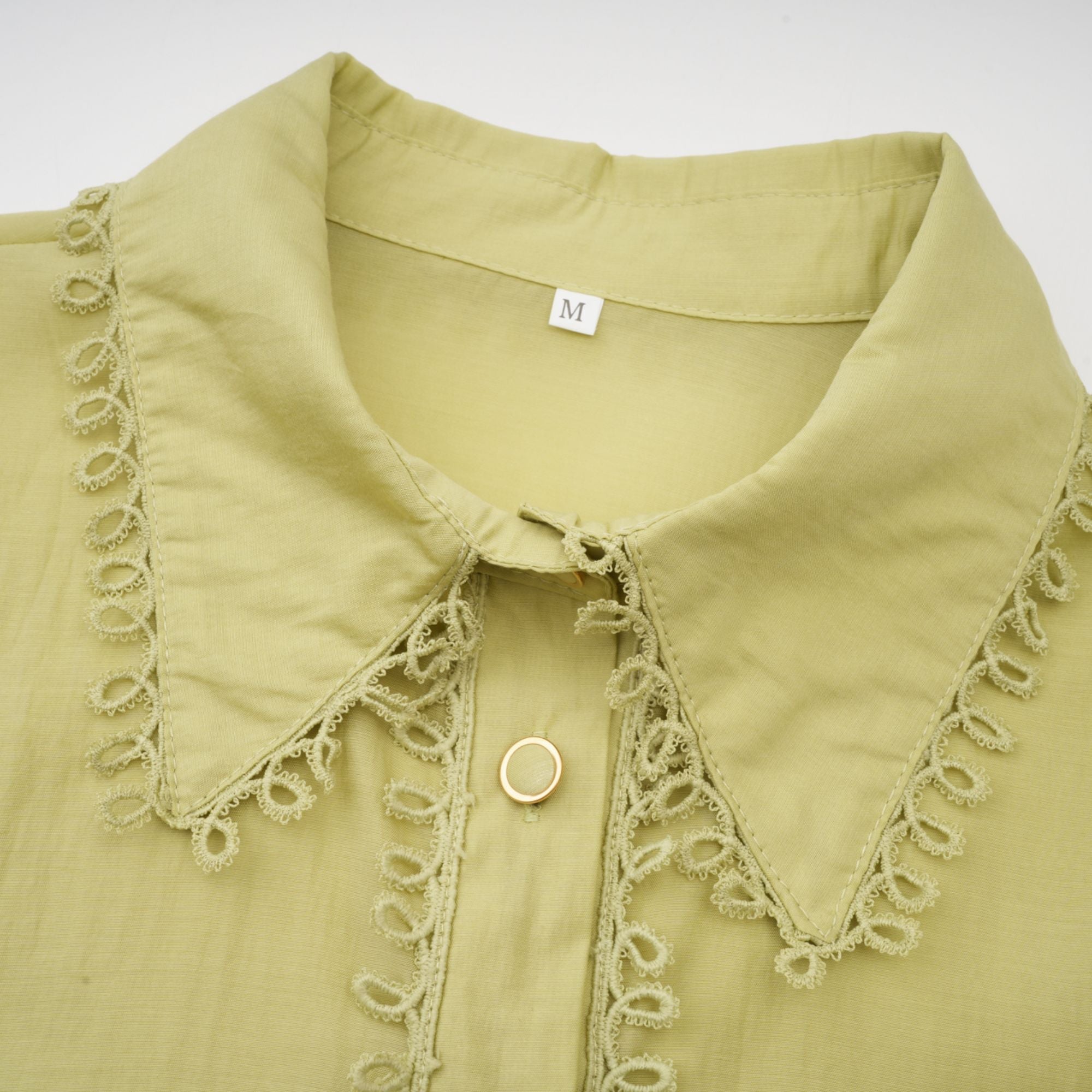 Flowering Girl Women Hélène floral embroidered shirt & skirt matching set