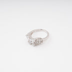 Zélie Sterling Silver Butterfly Shaped Gemstone Ring