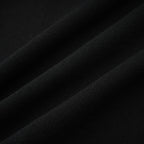 Flowering Girl Women Fabienne black embellished ruffled knitted mini dress