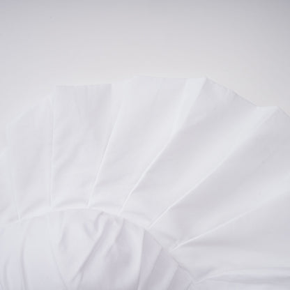 tiffany White off-shoulder Ruched Blouse & Skirt Set