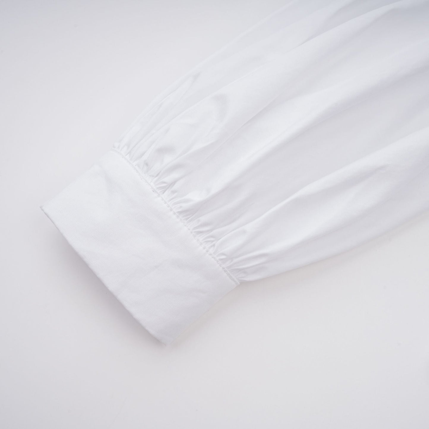 tiffany White off-shoulder Ruched Blouse & Skirt Set
