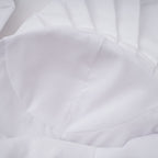 Flowering Girl Women tiffany White off-shoulder Ruched Blouse & Skirt Set