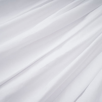 tiffany White off-shoulder Ruched Blouse & Skirt Set