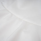 Lucie White Petal-Layered Strapless Corset Mini Dress