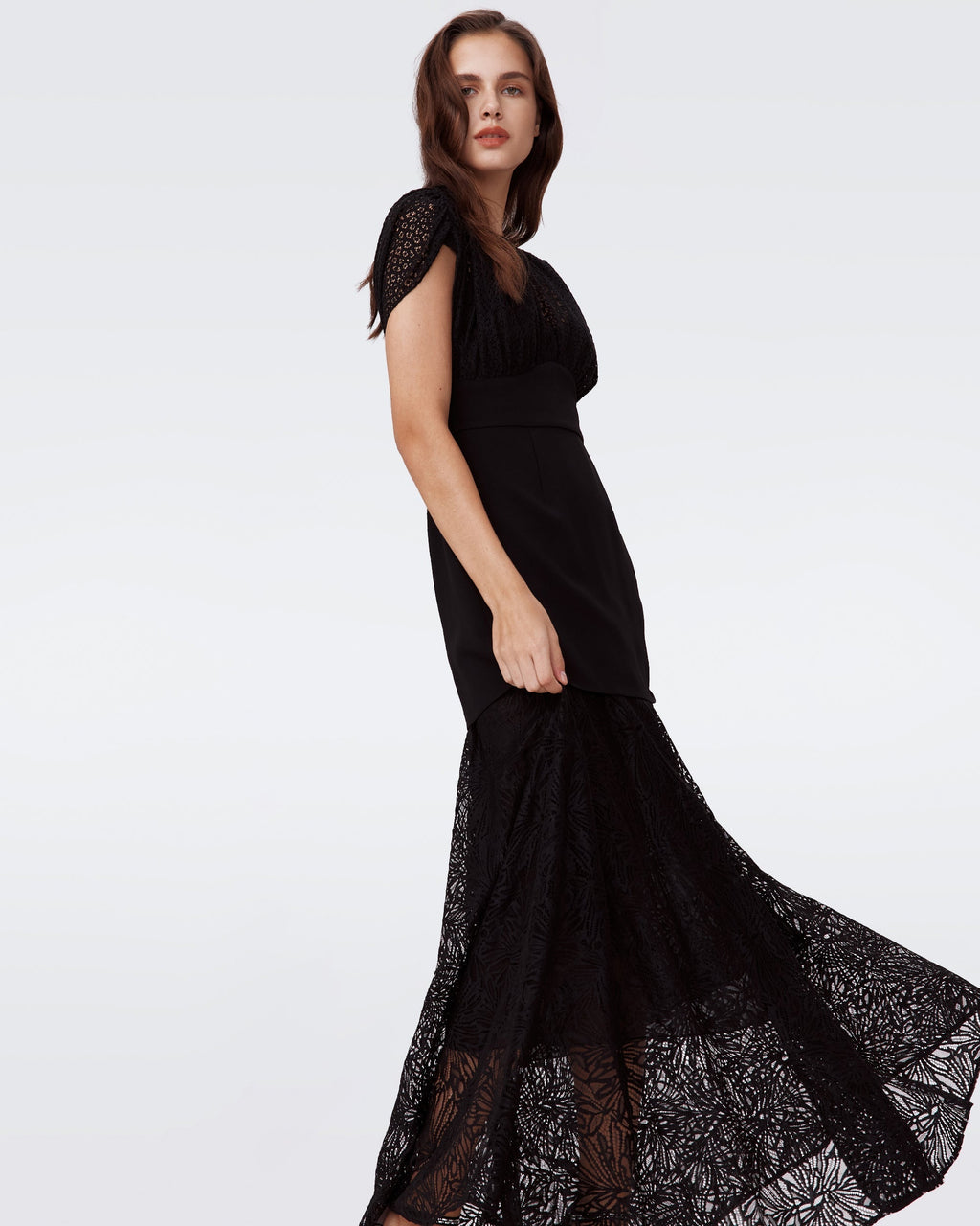 Flowering Girl Women Leslie Lace Maxi Dress
