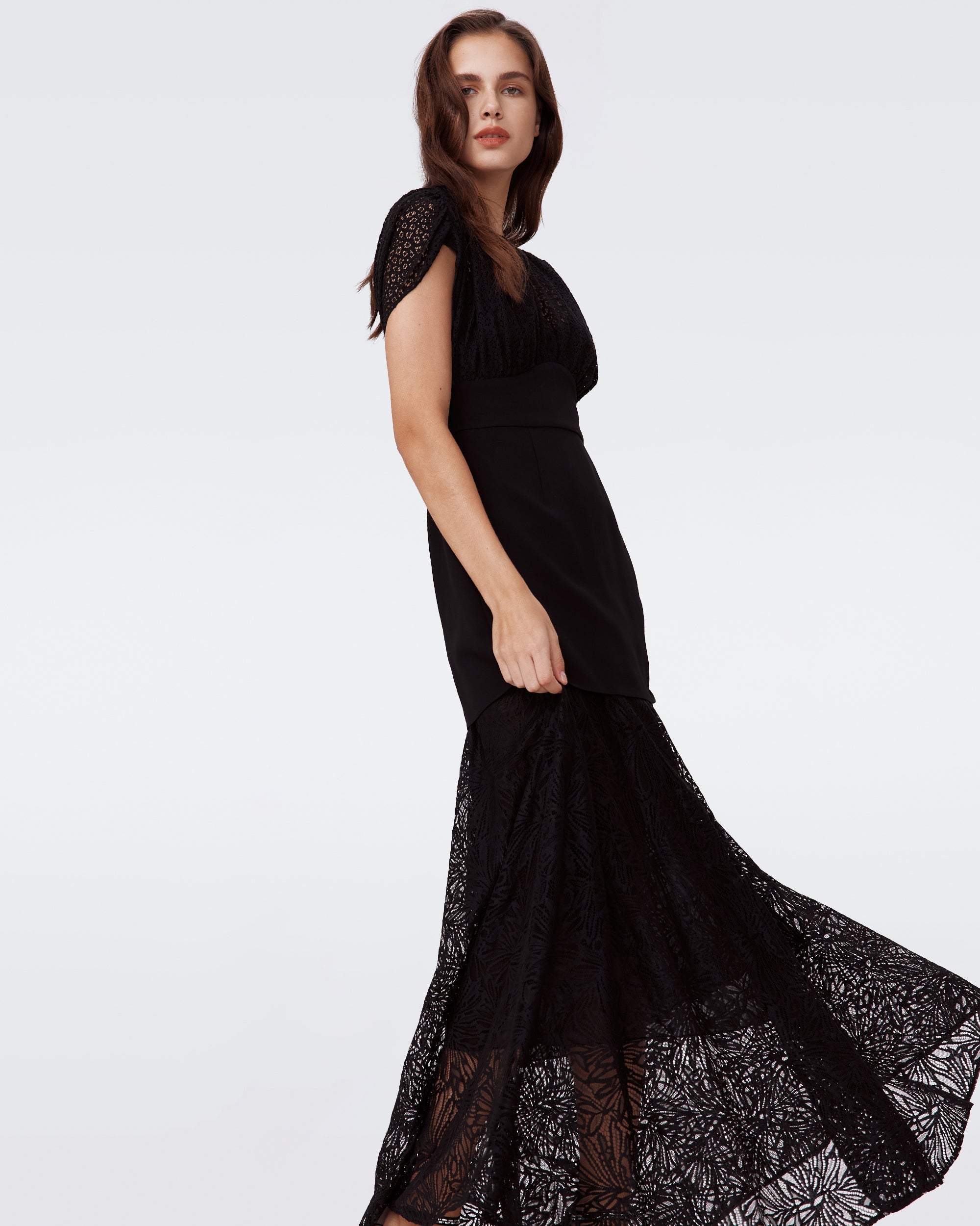 Flowering Girl Women Leslie Lace Maxi Dress